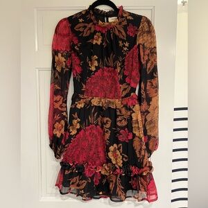 Porridge | Anthropologie Floral Open Back Dress